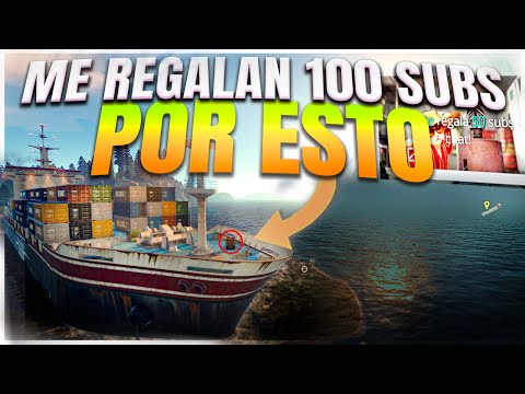 Me DONAN 100 SUBS por JUGARME la VIDA en el CARGOSHIP – RUST – Gameplay español