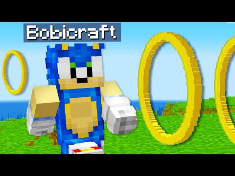 Me Paso Minecraft Pero soy SONIC!!