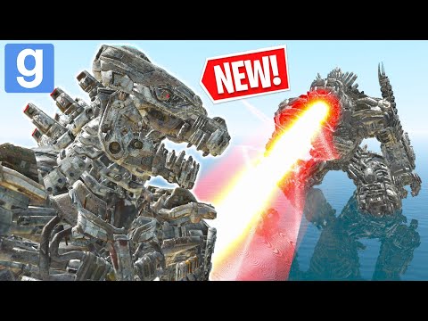 MECHA GODZILLA IS THE STRONGEST MONSTER EVER! 🦎 (Garry's Mod Sandbox) | JustJoeKing