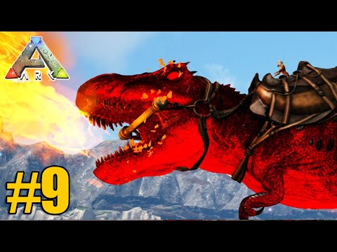 MI NUEVO INCREÍBLE *ALPHA T-REX* 😱 OLIMPO ARK #9 🔥 Ark: Survival Evolved