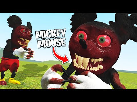 Mickey Mouse is… CURSED! (Garry's Mod)
