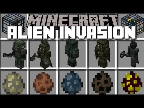 Minecraft ALIEN INVASION MOD / LORD OF THE RINGS EDITION!! Minecraft