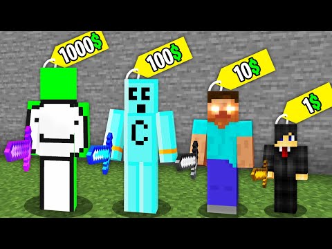 Minecraft, But I Can Hire YouTubers…