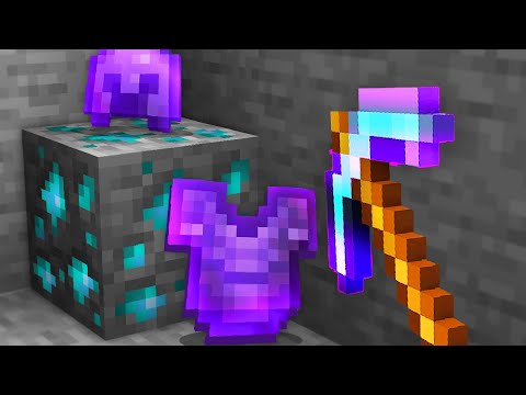 Minecraft, But Ores Drop OP Items…
