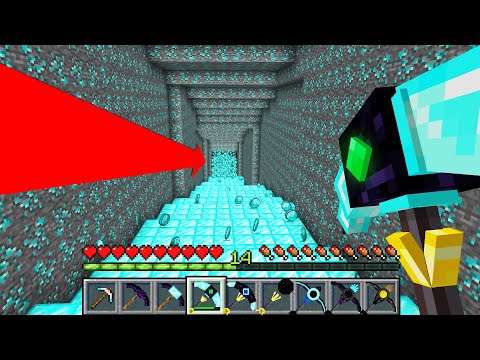 Minecraft but there are Custom Pickaxes