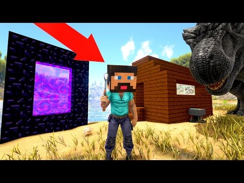 MINECRAFT DANS ARK ! | ARK: Survival Evolved !