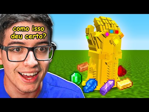 Minecraft, Mas Tenho Itens do Infinito!