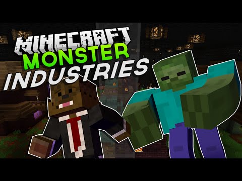 Minecraft Monster Industries Minigame