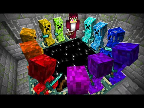 MINECRAFT pero APARECEN CREEPERS CADA MINUTO 💥😱 RAPTOR ROLEPLAY