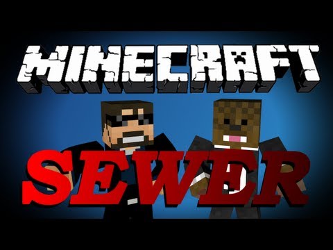 Minecraft SEWER SURVIVAL Challenge Minigame w/ Ian and Jerome | JeromeASF