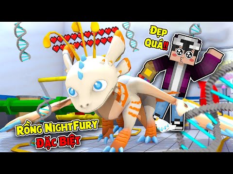 MINECRAFT SIÊU BÍ KÍP LUYỆN RỒNG – TẬP 27 | CHẾ TẠO RỒNG NIGHT FURY MỚI VÀ MỞ RƯƠNG TRỨNG RỒNG LỬA