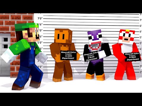 Minecraft Super Mario – Can Luigi Arrest The Mushroom Kingdom Thief?!  [49]