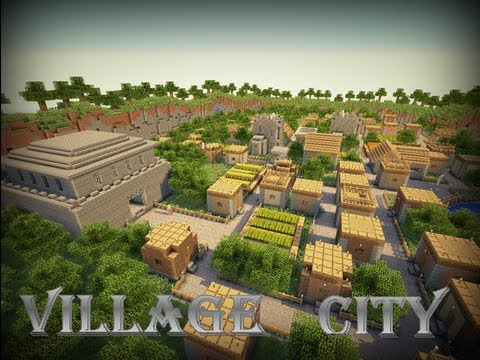 Minecraft Timelapse – Village City