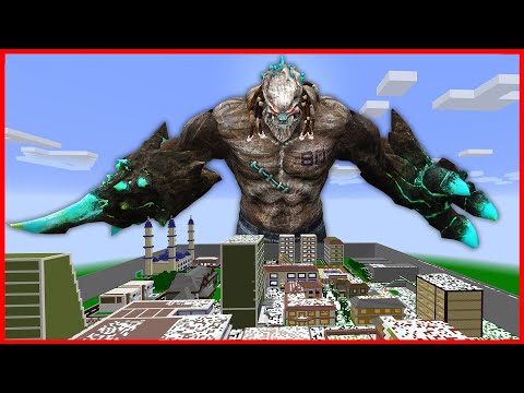 MUTANT KAR CANAVARI ŞEHRE SALDIRIYOR! 😱 – Minecraft