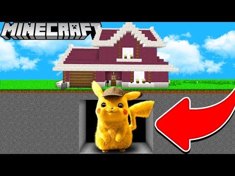 MUTANTEN MEISTERDETEKTIV PIKACHU ERSCHEINT UNTER MEINEM HAUS IN MINECRAFT!