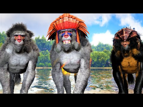 NEW DINO PITHECUS TAMED SPOTLIGHT REVIEW! | ARK LOST ISLAND DLC | ARK SURVIVAL EVOLVED