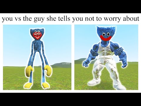 New HUGGY WUGGY might steal your girl… (Garry's Mod)