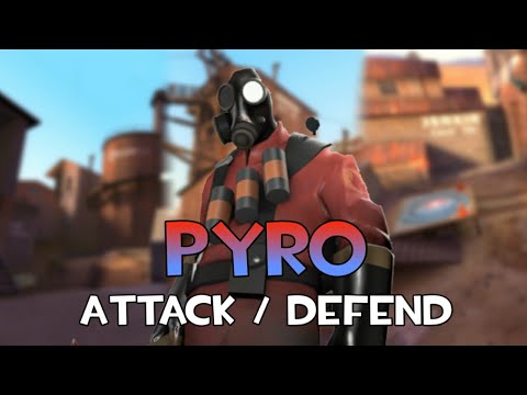 Noob playing as Pyro in Attack and Defend | Team Fortress 2 (Gameplay)
