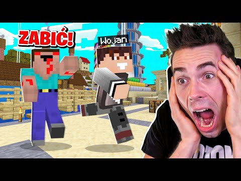 NOOB ZOSTAŁ OPĘTANY i DZIWNIE SIĘ ZACHOWUJE w Minecraft!