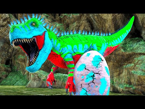 O COLOSSAL SAUROVINDICO! HYDRA QUER ME MATAR! ROUBANDO OVOS! Ark survival Evolved Dinossauro