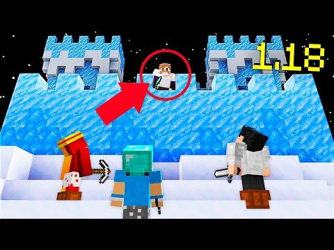 O MEGA CASTELO DE GELO NO MINECRAFT 1.18 – 13 Creative Squad II
