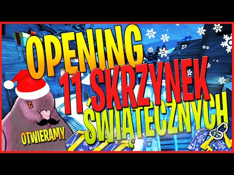 OPENING 11 Świątecznych Skrzynek w Team Fortress 2