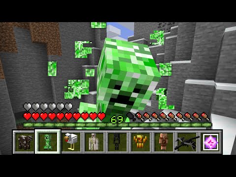 Paso Minecraft pero Puedo Comer Mobs