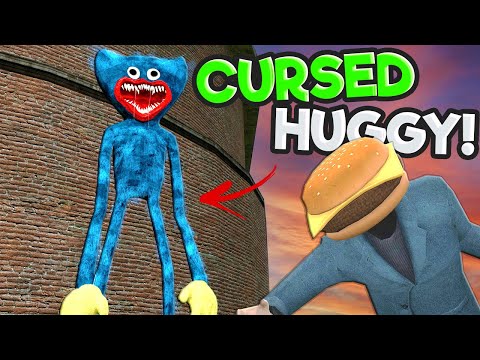 Playing Hide and Seek with Cursed Huggy Wuggy in Gmod! (Garry's Mod)