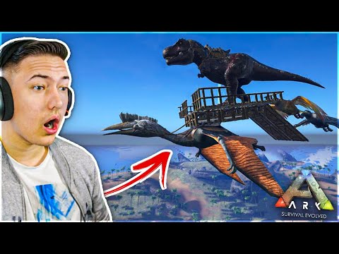 PRIPITOMLJAVAM NAJVECU PTICU!! Ark Survival Evolved w/Noobs