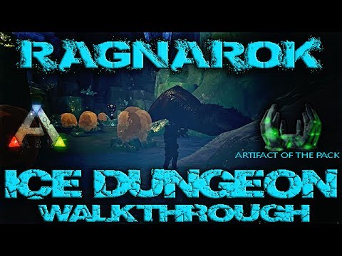 Ragnarok Ice Dungeon Detailed Walkthrough Artifact of the Pack Ark Survival Evolved.