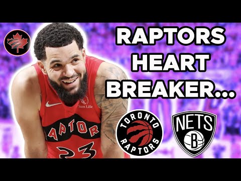 Raptors Another HEART BREAKER – Scottie Barnes Almost Saves Toronto – Raptors vs Nets Reaction