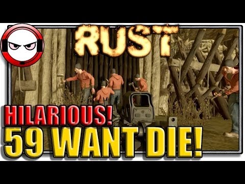 Rust – 59 Want Die? (Rust gameplay, rust game)