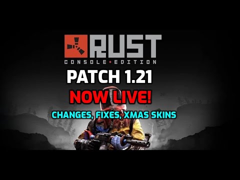 Rust Console Patch 1.21 Arrived! Christmas skins, Fixes, Changes, Optimizations