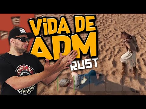 RUST 🏰 VIDA DE ADM | A BATALHA PELO LOOT DA SAFE ZONE