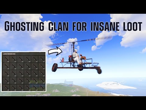 Rust – Ghosting a Clan for an Insane Amount of Loot