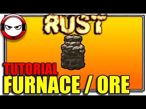 Rust – How to use Furnace / Smelt ore. (Rust tutorial, how to play rust)