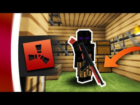 RUST IN MINECRAFT!? *FUNNY* | Minecraft Rust Survival #1