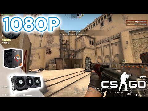 RX 6600 XT – Counter Strike Global Offensive 1080p Ryzen 5 5600X [High Settings Benchmark]