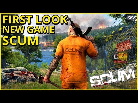 SCUM – First Look – New Open World Survival Game (Rust meets DayZ?)