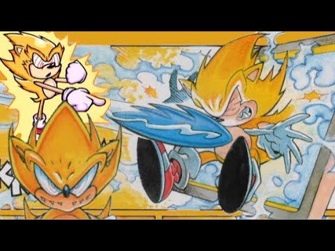 Sonic vs Fleetway Super Sonic (With FNF "Chaos")