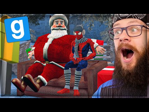 Spełniłem "NAJWIĘKSZE ŚWIĄTECZNE MARZENIE" Małego "SPIDER MAN" w Garry's Mod
