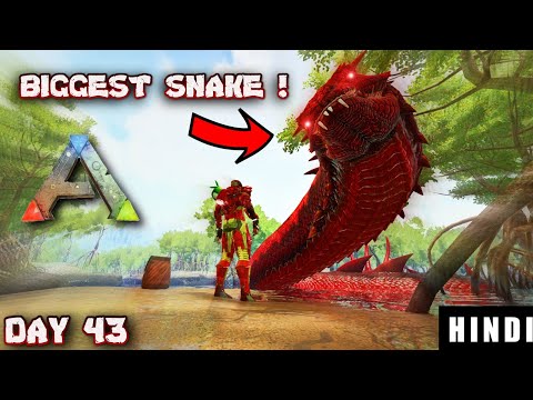 TAMING A DRAGON LIKE SNAKE ! | ARK Survival Evolved DAY 43 In HINDI | IamBolt Gaming