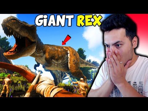 Taming Giant REX  With This Weapon – Ark Survival Evolved – PART 17 (HINDI) 2021