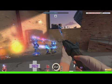 Team Fortress 2: MvM Scout Gameplay [TF2 Mann Vs Machine]