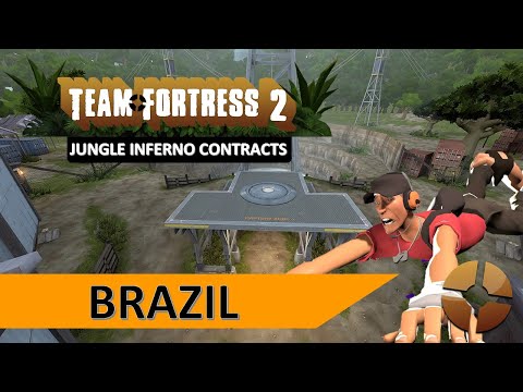 Team Fortress 2: Playing Jungle Inferno Contracts in 2021 – Brazil