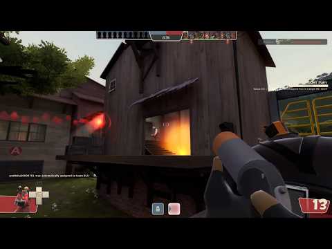Team Fortress 2 Pyro Gameplay