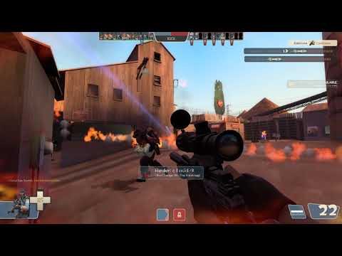 Team Fortress 2 Sniper Gameplay