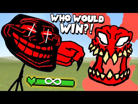 TROLLGE vs DEMON TRICKY! (Garry's Mod)