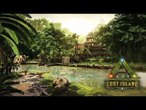 Trying out the New Lost Island Map on ARK Survival Evolved