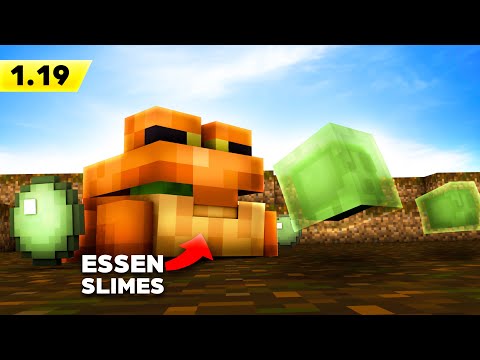 Überraschung! Minecraft hat jetzt Frösche, Kaulquappen und mehr! (1.19 Wild Update)